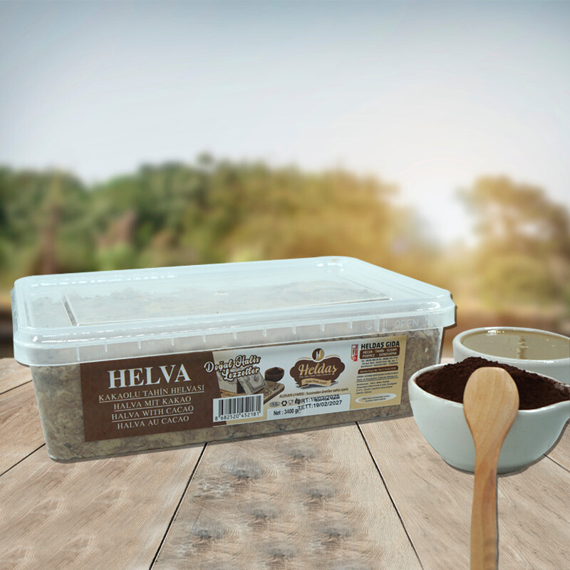Heldaş Kakaolu Helva 3400 gr