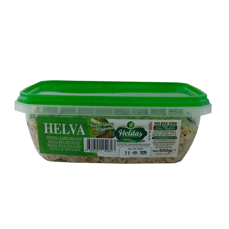Heldaş Antep Fıtıklı Helva 650 gr