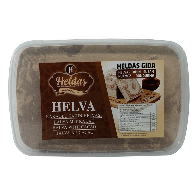 Heldaş Kakaolu Helva 1700 gr