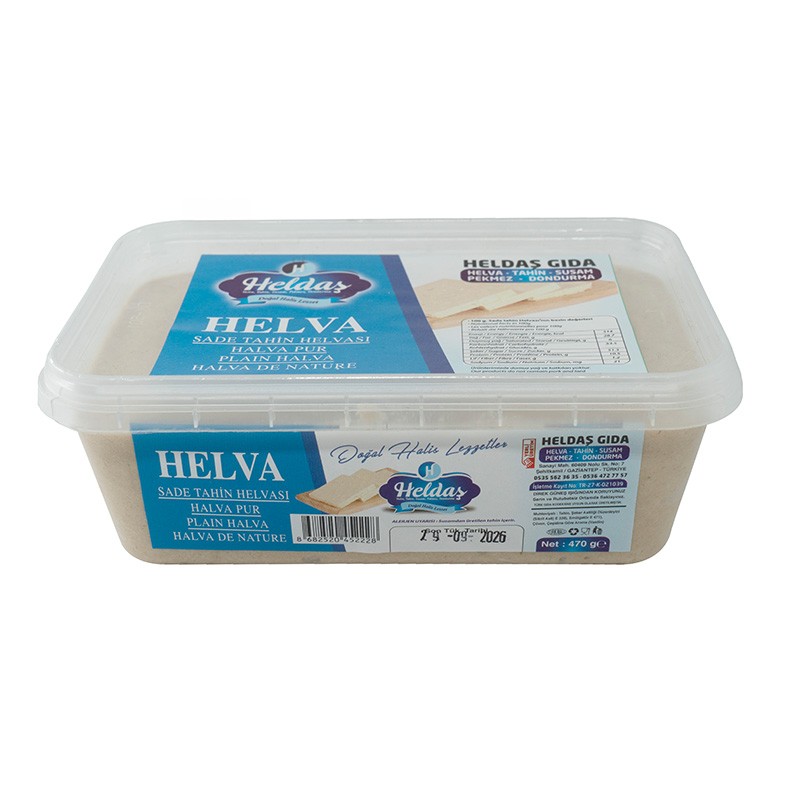 Heldaş Sade Helva 470 Gr
